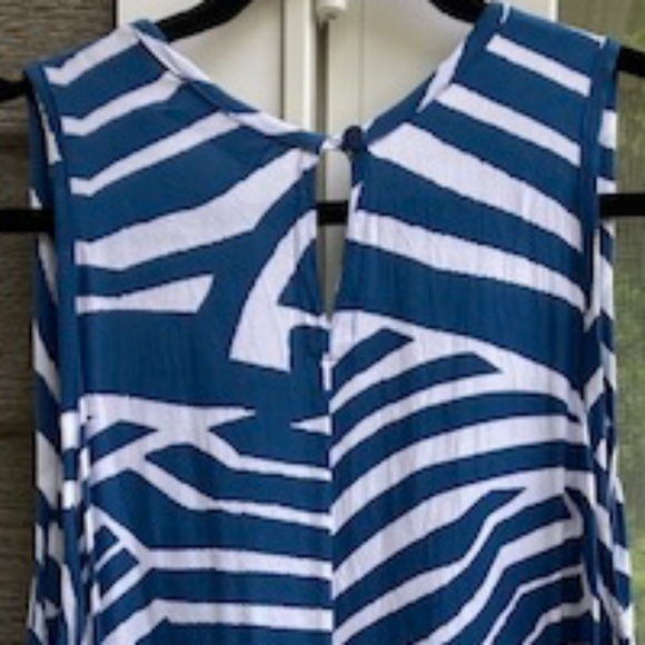 Stripey Summer Shift Dress - Picture 2 of 3